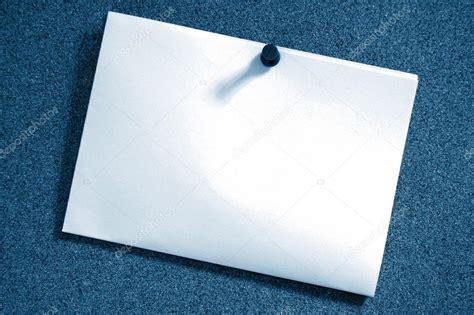 blank sheet  paper  bulletin board stock photo  gunnar