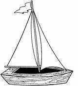 Vela Barcos Deseo Aporta Pueda Aprender Utililidad sketch template