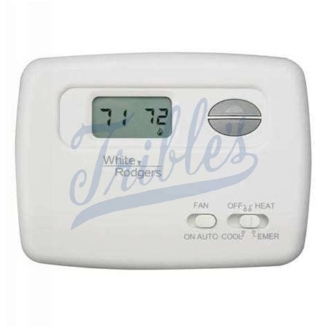 white rodgers thermostat  stage  programmable hc tribles