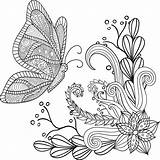Kolorowanki Kwiaty Druku Kolorowanka Mandala Mariposa Motyle Kwiatki Motylek Drawn Patterned Kolorowania Drukowania Jaguar Tangle Zentangle Planetadziecka Vectores sketch template