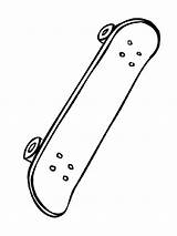 Skateboard Skateboarding sketch template