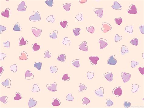 hd cute heart pattern wallpaper