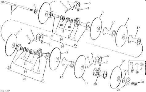 harrow disk disk blades bearings spools  bolts  series  epc john deere