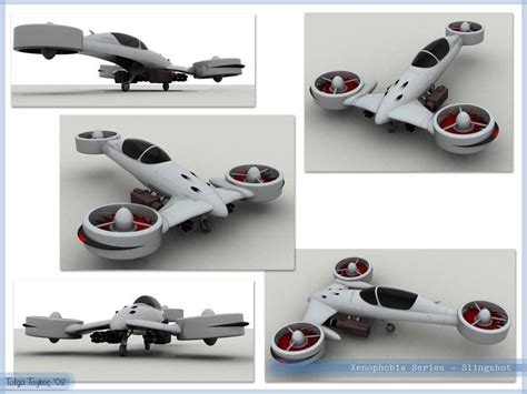 slingshot  ttvortex drone design drones concept aircraft design