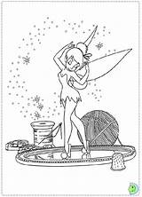 Tinkerbell Coloring Dinokids Pages Colouring Disney Color Colorear Tinker Bell Pan Peter Printable Print Close Sheet Coloringdisney sketch template