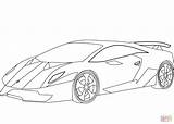 Lamborghini Elemento Sesto Supercoloring Centenario Carros Pintar Huracan Aventador Egoista sketch template