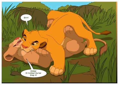 lion king simba and nala comic