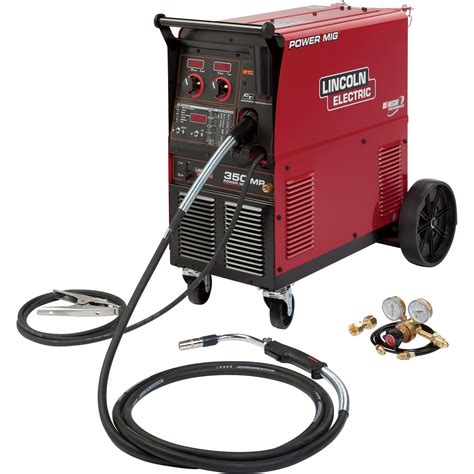 shipping lincoln electric power mig mp multi process welder   amp model