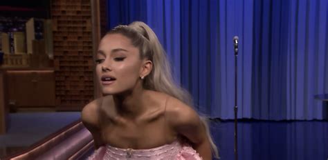 ariana grande is the queen of squinting but like low key she might need