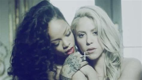 Rihanna And Shakira S New Music Video Can T Remember To Forget You