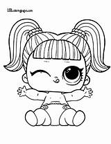 Lol Coloring Pages Dolls Unicorn Doll Printable Getcolorings Lil Print sketch template