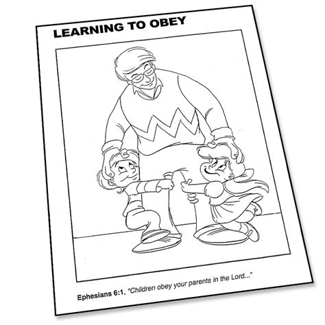 pays  obey coloring page super church