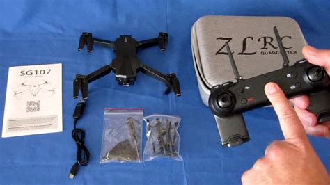 zlrc sg beginners fpv camera drone flight test review youtube