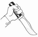 Blood Switchblade Butcher sketch template
