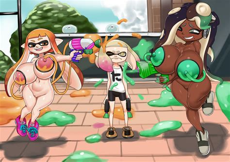 Post 2634402 Gray Impact Inkling Inkling Girl Marina Octoling Off The