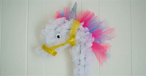magical unicorn wreath  dollar tree blog