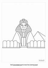 Sphinx Kidadl sketch template