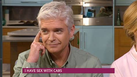 meet the man who has had sex with over 700 cars and enjoy phillip schofield s reaction