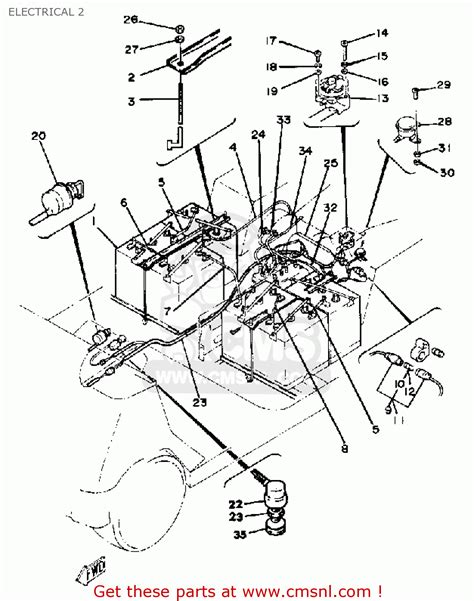 yamaha  gas wiring diagram  sroke