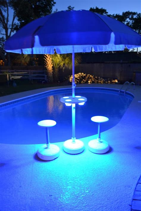 relaxation station swimming pool table  stools