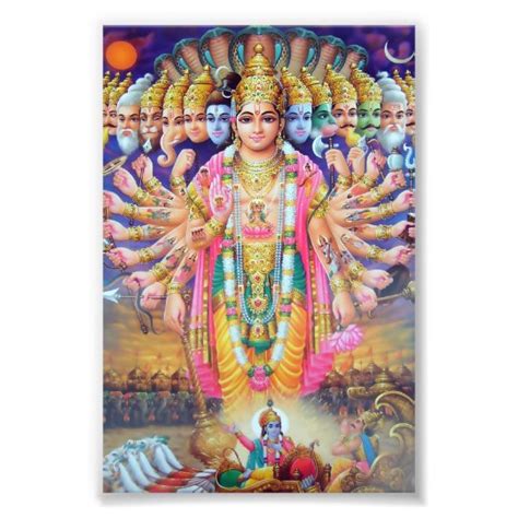 Krishna Vishvarupa Print 4 X 6