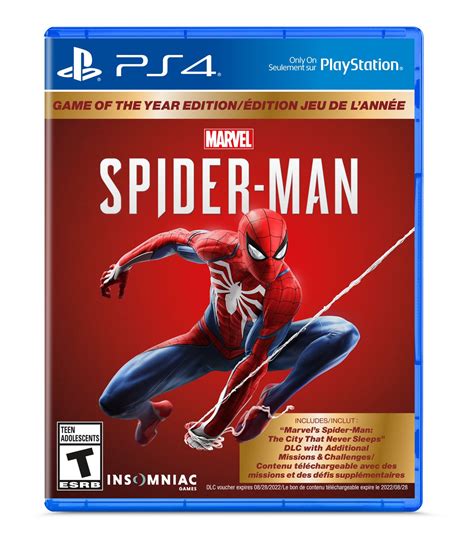 Marvel’s Spider Man Game Of The Year Edition Ps4 Walmart Canada