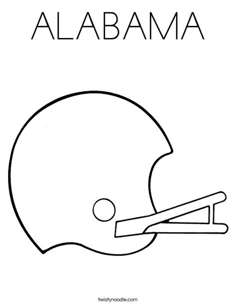 alabama crimson tide logo football stadium coloring page coloring pages