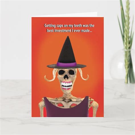 Funny Halloween Greeting Card For Her