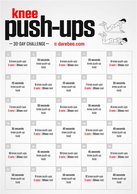 30 day knee push ups challenge dubai fitness challenge