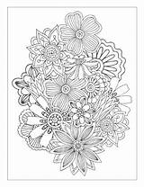 Coloring Pages Flowers Book Floral Detailed Abstract Flower Pattern Sheets Designs Beautiful Printable Issuu Stress sketch template