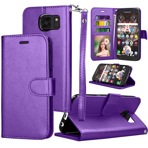 tekcoo wallet phone case  samsung galaxy  luxury premium pu leather id  card slots