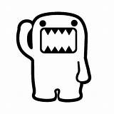 Domo Coloring Pages Clip Clipart Template Cliparts sketch template