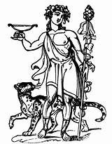 Mythology Dionisio Mitologia Goddesses Deus Dioniso Vino Dioses Representa Griegos Fiestas Dionisios Grecia Bacchus Literatura Masculina sketch template