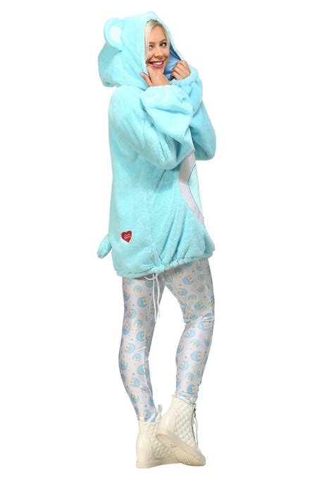care bears deluxe bedtime bear hoodie costume for women