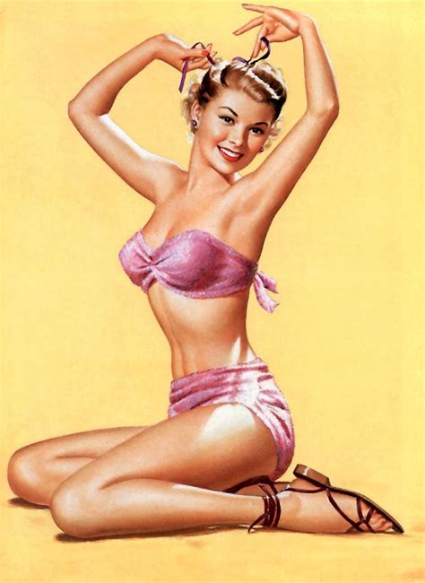 1950s And 60s Pinups The Breast Is History The