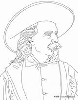Coloring Pages Buffalo Bill West Icolor Old Sheets sketch template