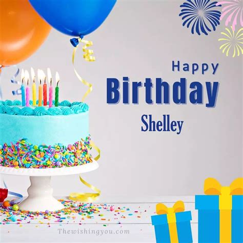 hd happy birthday shelley cake images  shayari