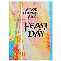 feast day cards buy religious feastday greeting card