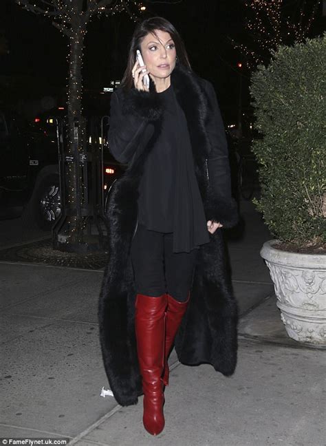 bethenny frankel in sexy knee high boots celeblr