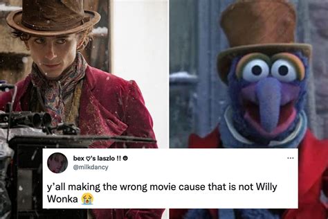 the funniest tweets about timothee chalamet as willy wonka let s eat cake