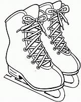 Ice Skates Printable Coloring Pages Toys sketch template