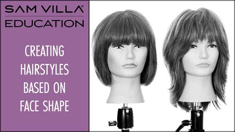 create hairstyles   face shape working