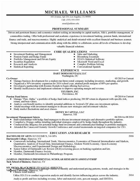 resume  research internship letter  template