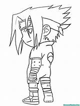 Mewarnai Sasuke Putih Sketsa Animasi Orang Karikatur Keren Tiap Pelautscom Hinata Membaca Shippuden Gratis sketch template