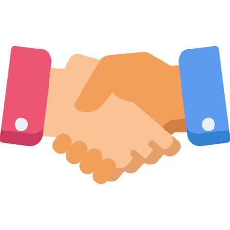 handshake  business icons