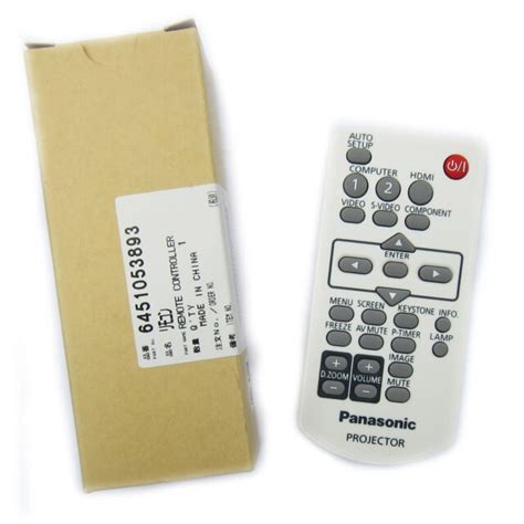 panasonic lcd projector remote control pt vx vx vw tw   ebay