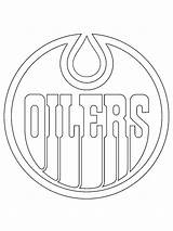 Oilers Edmonton Colouring Pages Coloring Coloringpage Ca Nhl Clubs Colour Member Check Category sketch template