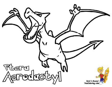 aerodactyl coloring pages elisabethtucaldwell