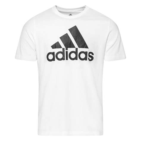 adidas  shirt essentials big logo vitsvart wwwunisportstorese