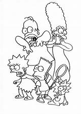 Colorear Kolorowanki Simpsons Simpsonowie Dzieci 10puntos Lusso sketch template